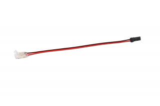Conector banda LED 8 mm + Mini Amp, cablu 15 cm