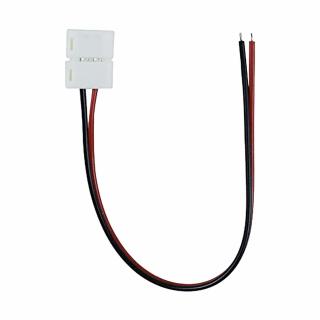 Conector simplu banda LED 8 mm, cablu 15 cm