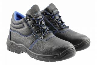 Ghete piele ZORGE S3 SRC, negre, 43