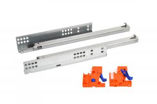 Glisiera Modern Slide 450 mm, soft-close, extractie partiala, pal 18 mm, 25 kg