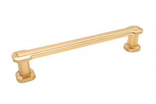 Maner mobila BERLIN 128 mm, brushed gold