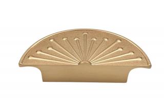 Maner mobila RISE 64 mm, brushed gold