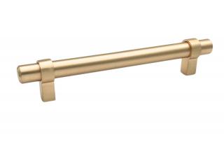 Maner mobila TRIEST 128 mm, brushed gold