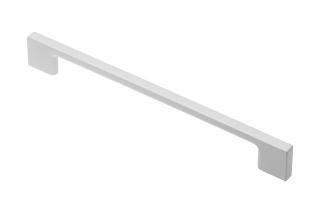 Maner mobila ZAMAK 128 mm, alb mat