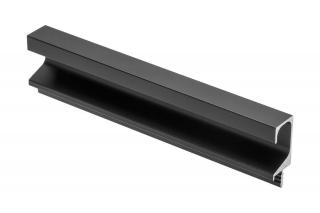 Maner profil C 3.5 m, negru mat