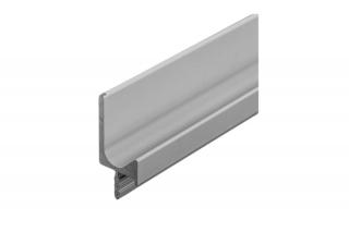Maner profil J 3.5 m, aluminiu