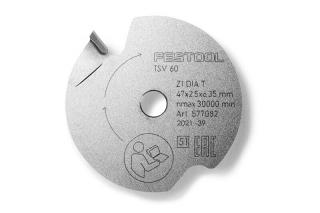 Panza de fierastrau incizor UNIVERSAL DIA 47x2,5x6,35 T1