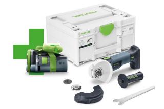 Polizor unghiular AGC 18-125 EB-Basic cu acumulator BP 18 Li 5,0 ASI GRATUIT