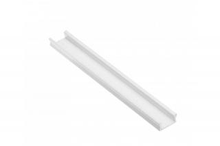 Profil aluminiu aplicat banda led GLAX MINI, 3 ml, alb mat