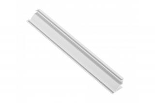 Profil aluminiu aplicat banda led GLAX pentru colt, 3 ml, alb mat