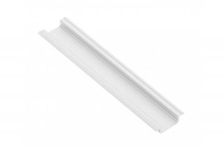 Profil aluminiu incastrat banda led GLAX, 3 ml, alb mat