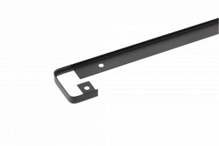 Profil aluminiu prelungire (imbinare) blat 38 x 600 mm, negru mat