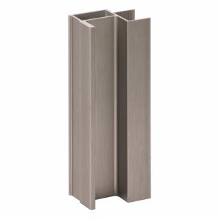 Profil maner ADOOR EASY U-18, 2.7 m, pal 18 mm, inox