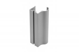 Profil maner aluminiu ERGO usa culisanta, 2.7 ml, pal 18 mm, gri