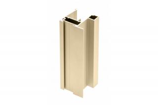 Profil maner NERO usa culisanta, 3 m, pal 18 4 mm, auriu