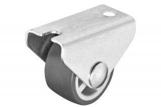 Rotila pivotanta D25 mm, gri