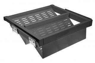 Sertar pantofi ELITE 600 mm, metalic, soft close, antracit