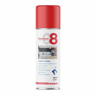 Solutie de curatat spray HRANICLEAN 08, suprafete delicate, 200 ml