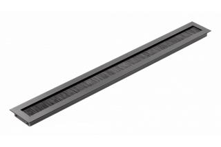 Trecere cabluri MERIDA 51x450 mm, negru mat
