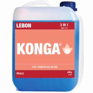 Sampon Gel Dus 3 in 1 Konga 5 L