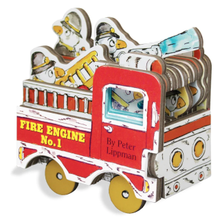 Carte Mini Wheels: Fire Engine, cartonata integral