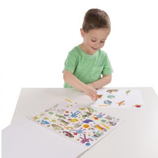 Colectia de abtibilduri Melissa and Doug Albastru