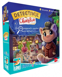 Detectivul Charlie - joc de cooperare si deductie