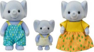 Figurine Sylvanian Families - Familia Elefanteilor