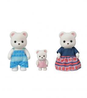 Figurine Sylvanian Families - Familia Ursuletilor Polari