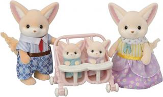 Figurine Sylvanian Families-Familia Vulpitelor Fennec