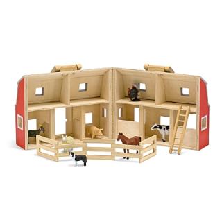 Grajd din lemn pliabil Melissa and Doug
