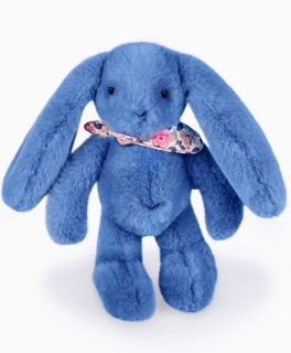 Iepuras Bleu Doudou    - jucarie de plus, 25 cm