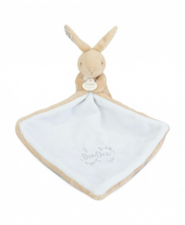 Iepuras Doudou    cu paturica bej, 10 cm