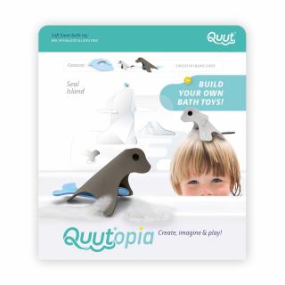 Insula Focilor, set creativ de baie, Quut Toys