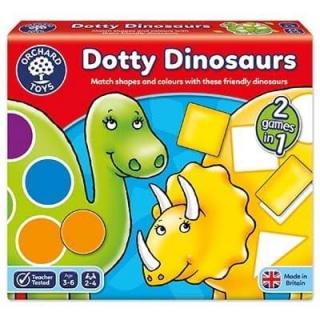 Joc educativ Dinozaurii cu pete DOTTY DINOSAURS