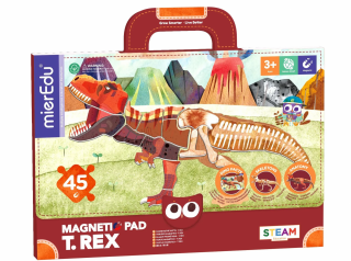 Joc magnetic educativ - Tyrannosaurus Rex