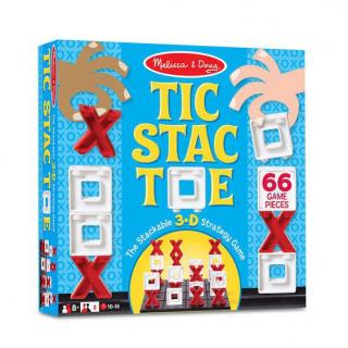 Joc X si O 3D Tic Stac Toe Melissa and Doug