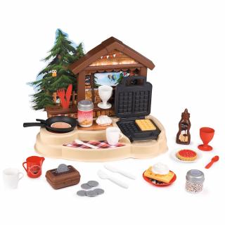 Jucarie copii - Bucatarie Smoby Gourmand Chalet cu accesorii