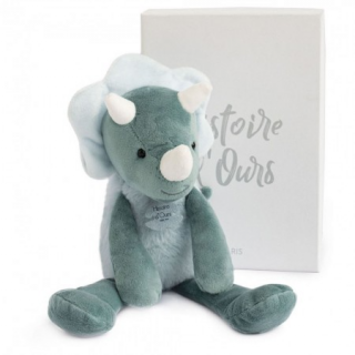 Jucarie moale din plus - Dinozaur, 30 cm, verde