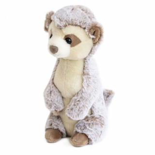 Jucarie moale din plus - Suricata, 25 cm, bej
