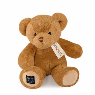 Jucarie moale din plus - Ursulet, 28 cm, maro deschis