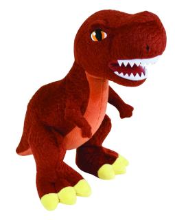 Jucarie Plus Muzicala Jemini Cu Lumini 25cm Dinozaur - T-Rex