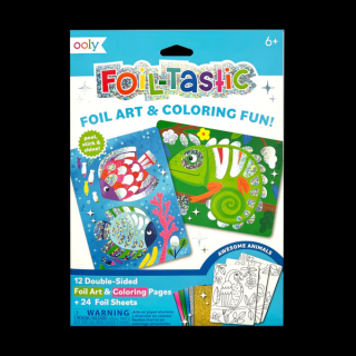 Kit Arta cu folie Foil-tastic - Awesome Animals