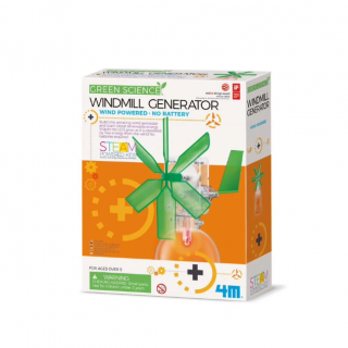 Kit constructie Generator eolian, Stiinta Verde - Green Science