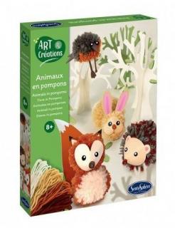 Kit Creativ Animale din Pompoane