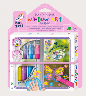 Kit DIY decorare fereasta - Gradina