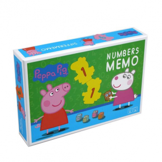 Memo cu Numere Peppa Pig