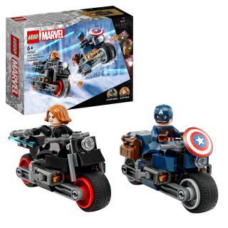 Motocicletele lui Black Widow si Captain America