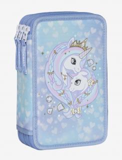 Penar cu trei sectiuni complet echipat, Unicorn Princess Ice Blue