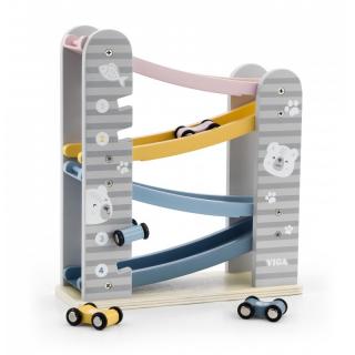 Pod zig zag cu masini, PolarB Viga